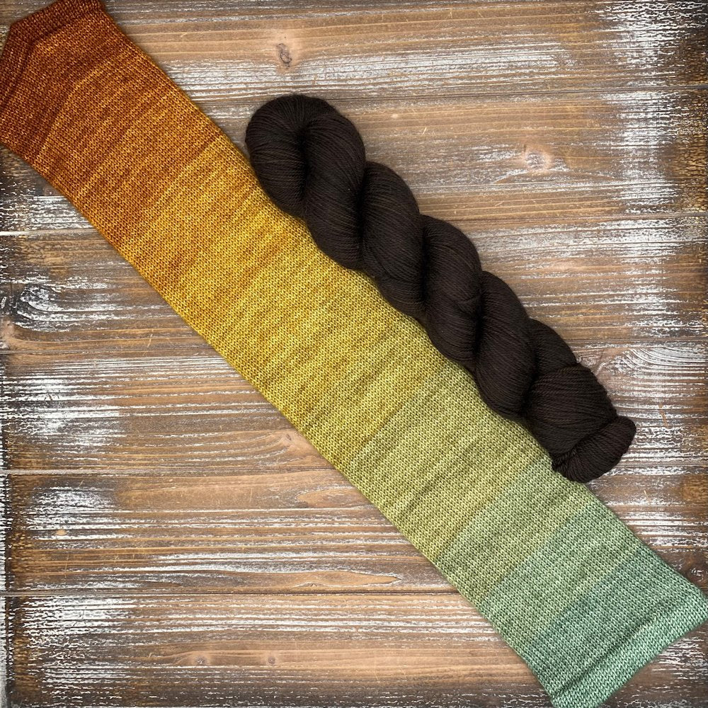 Spiced Honeycomb Cowl Yarn Kit - Celestial &  Robust