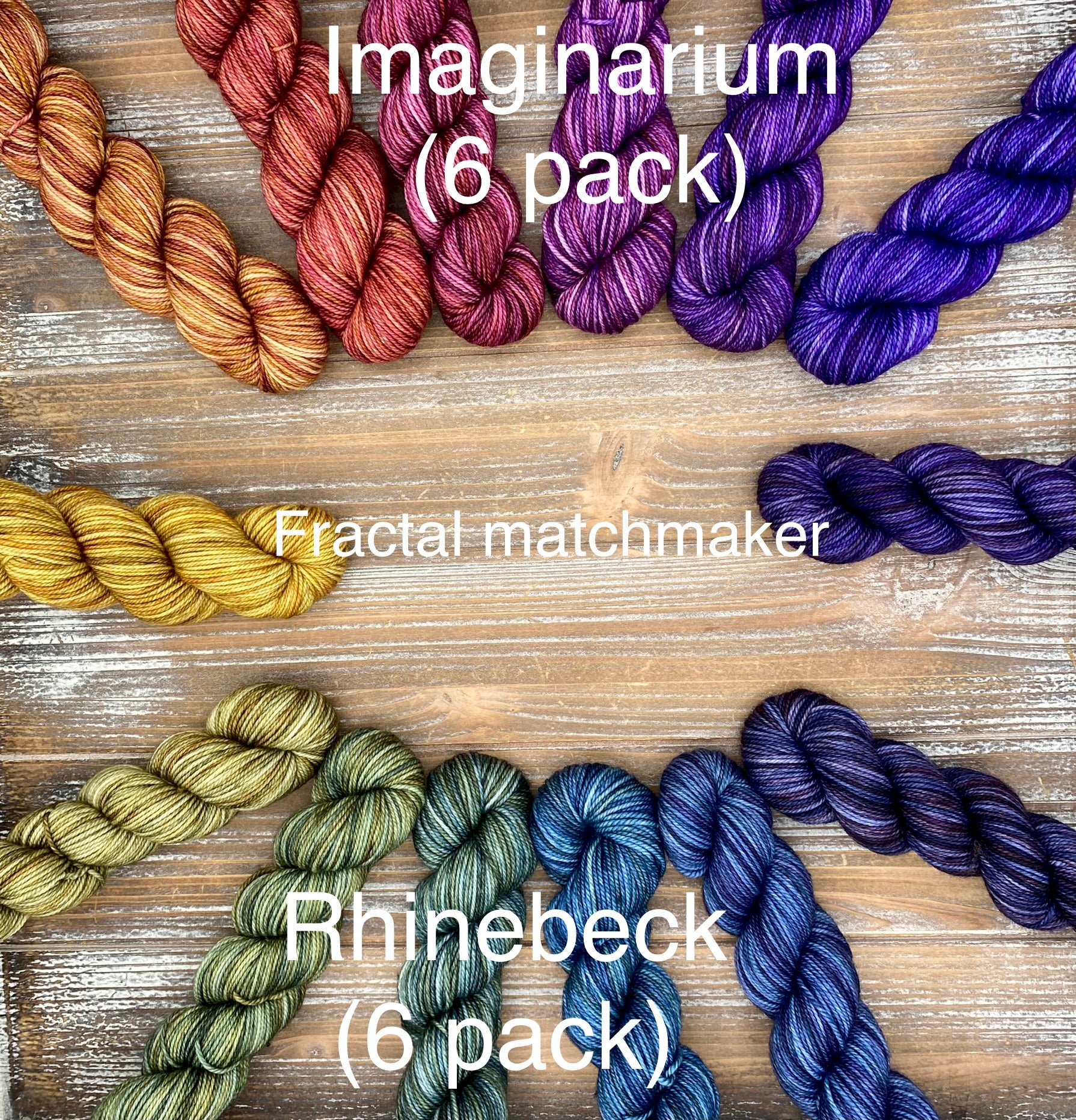 Fractal Inara Wrap Yarn Pack - Fiber Optic Yarns