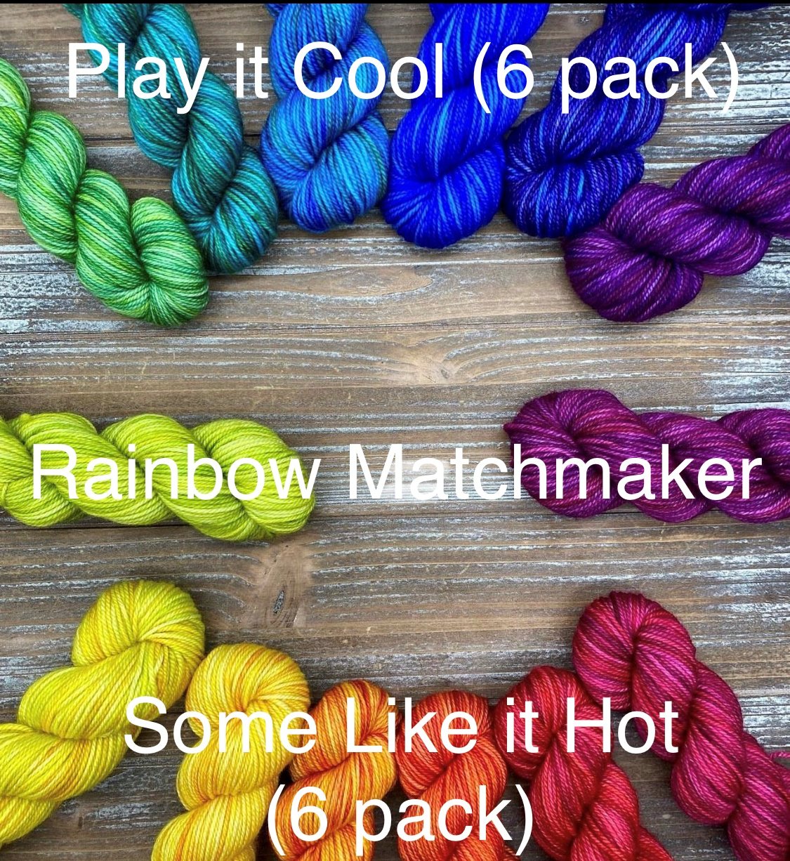 Over The Rainbow Inara Wrap Yarn Pack