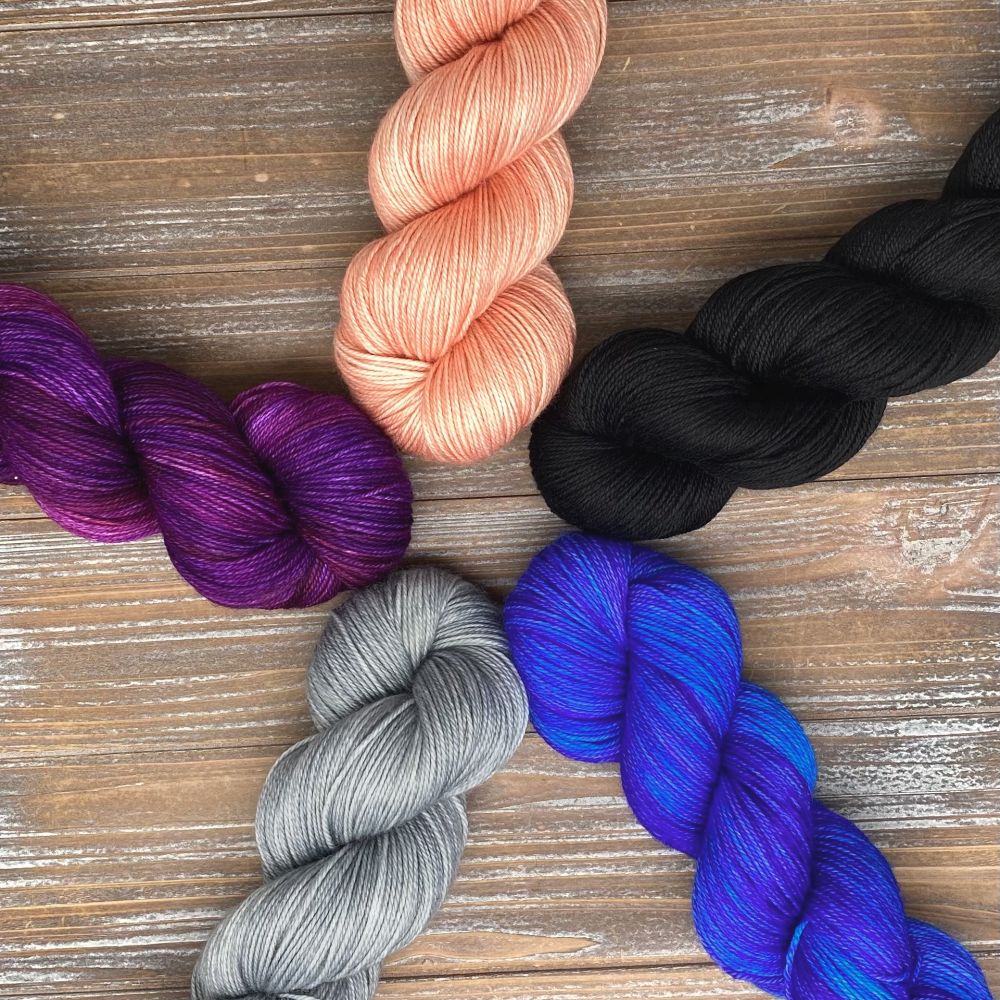 Shawlography Kits Fiber Optic Yarns