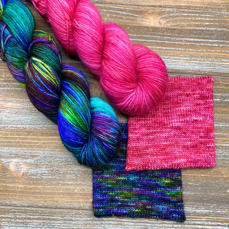 Peacocks & Fashionista Shadow Weave Kit