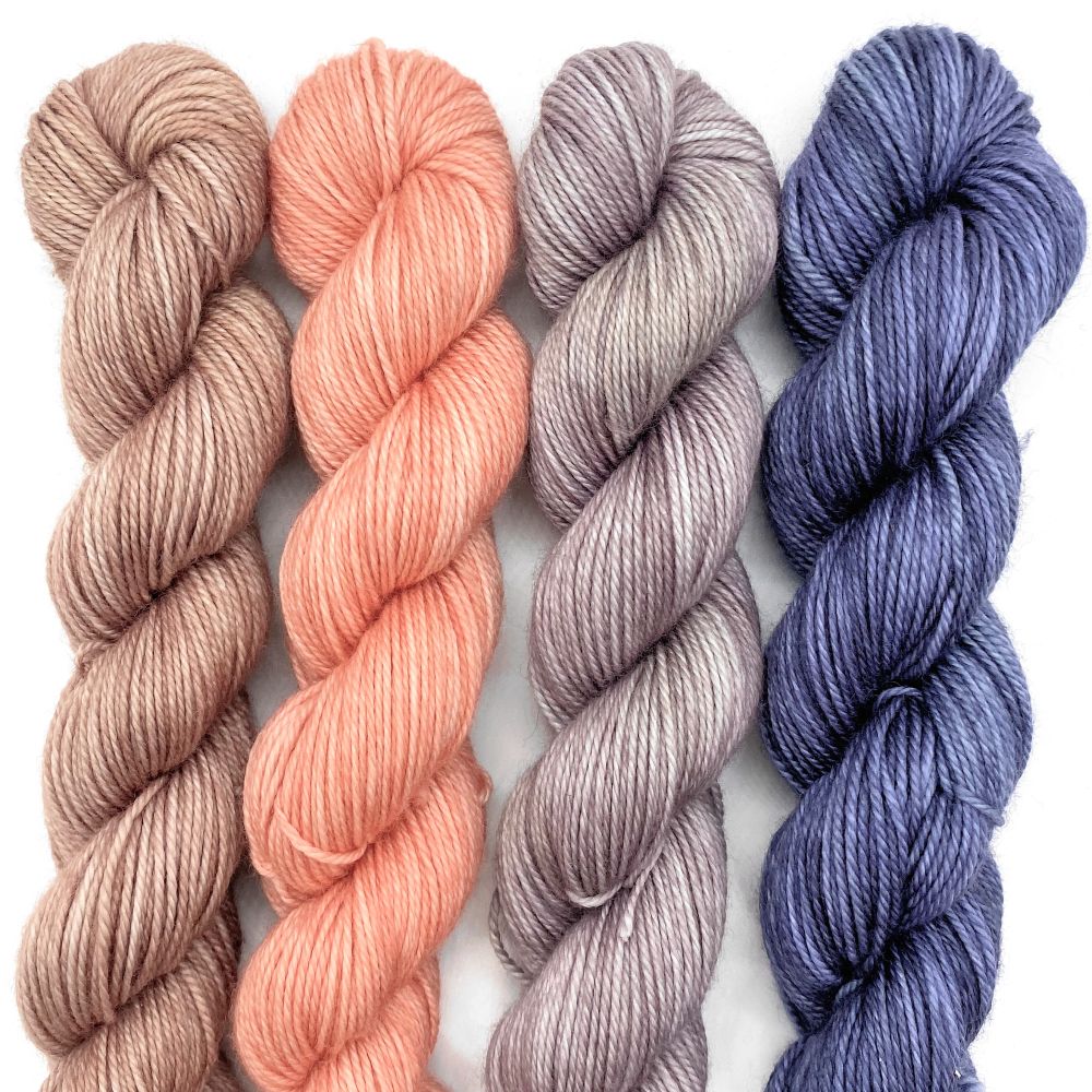 Princess Buttercup 'As You Wish' MKAL Yarn Kit Fiber Optic Yarns