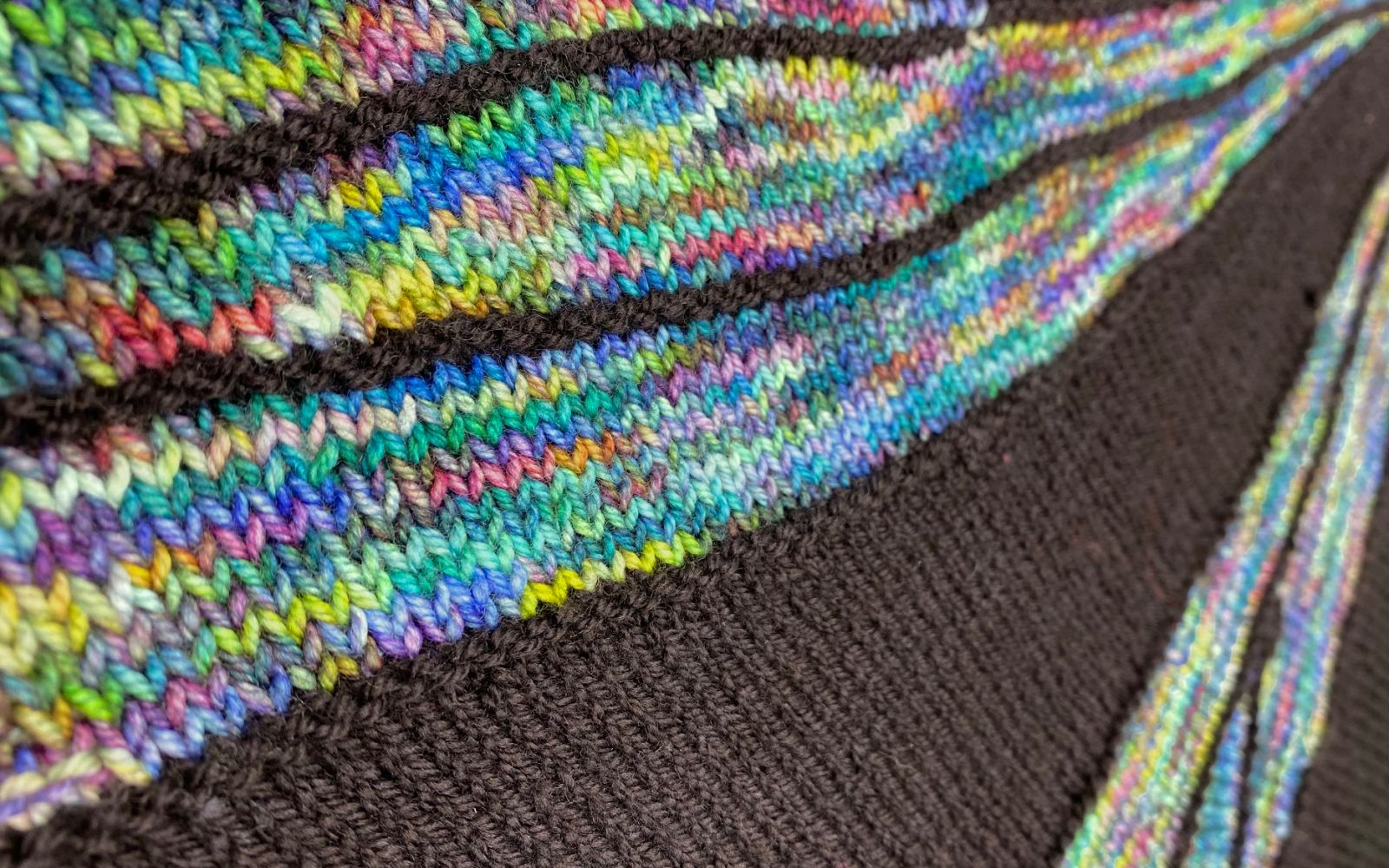 My Path Wrap Yarn Kit - Fiber Optic Yarns